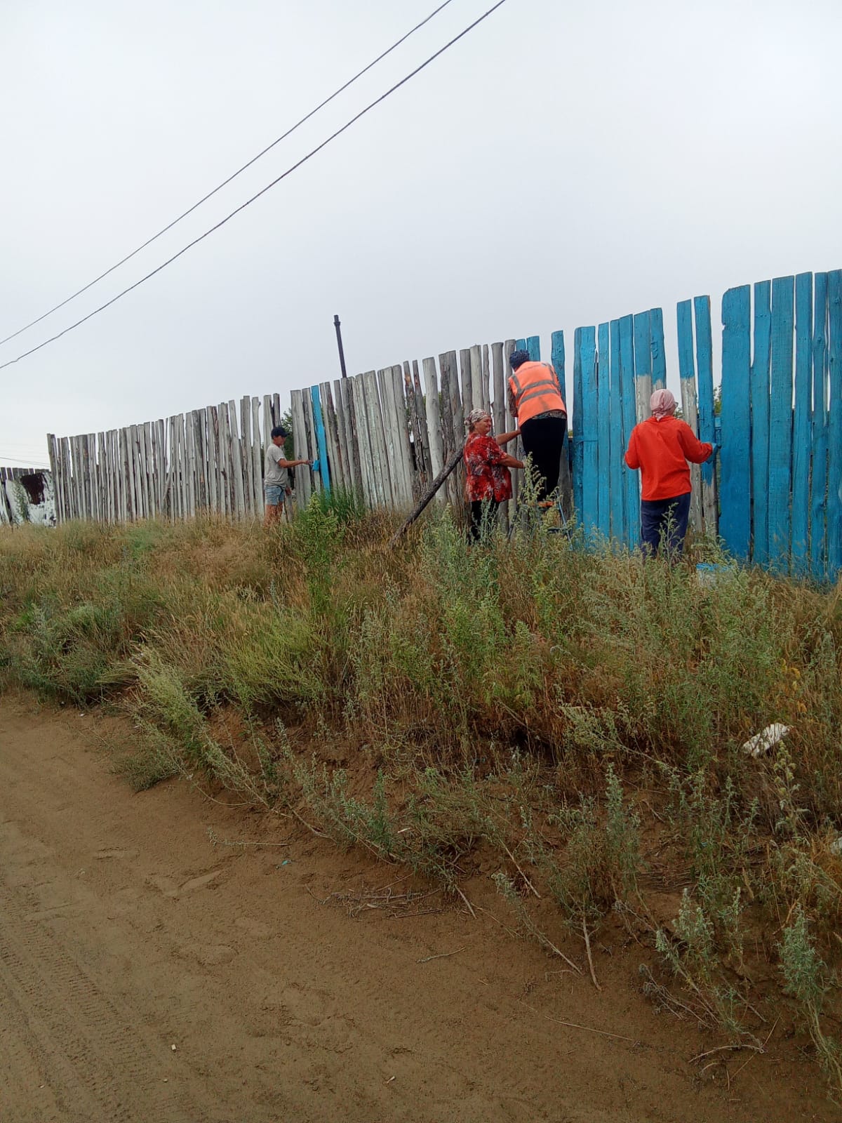 Аманкарагай ауылдық округінде "Таза Казақстан" экологиялық бағдарламасы аясында жұмыстар жүргізіліп жатыр