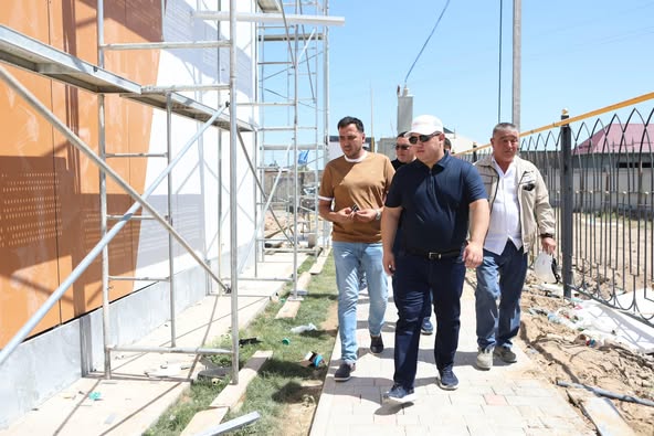 ӘЛЕУМЕТТІК ЖӘНЕ ИНФРАҚҰРЫЛЫМДЫҚ НЫСАНДАРДЫҢ ҚҰРЫЛЫСЫ ҚАРҚЫНДЫ ЖҮРГІЗІЛУДЕ