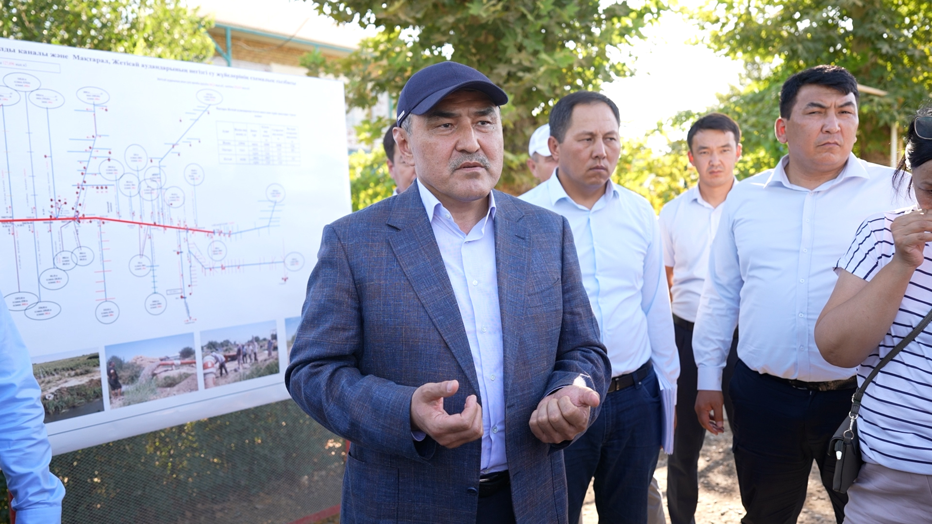 Түркістан облысының Жетісай және Мақтаарал аудандарында 74 587 га егіс алқабы суарылды