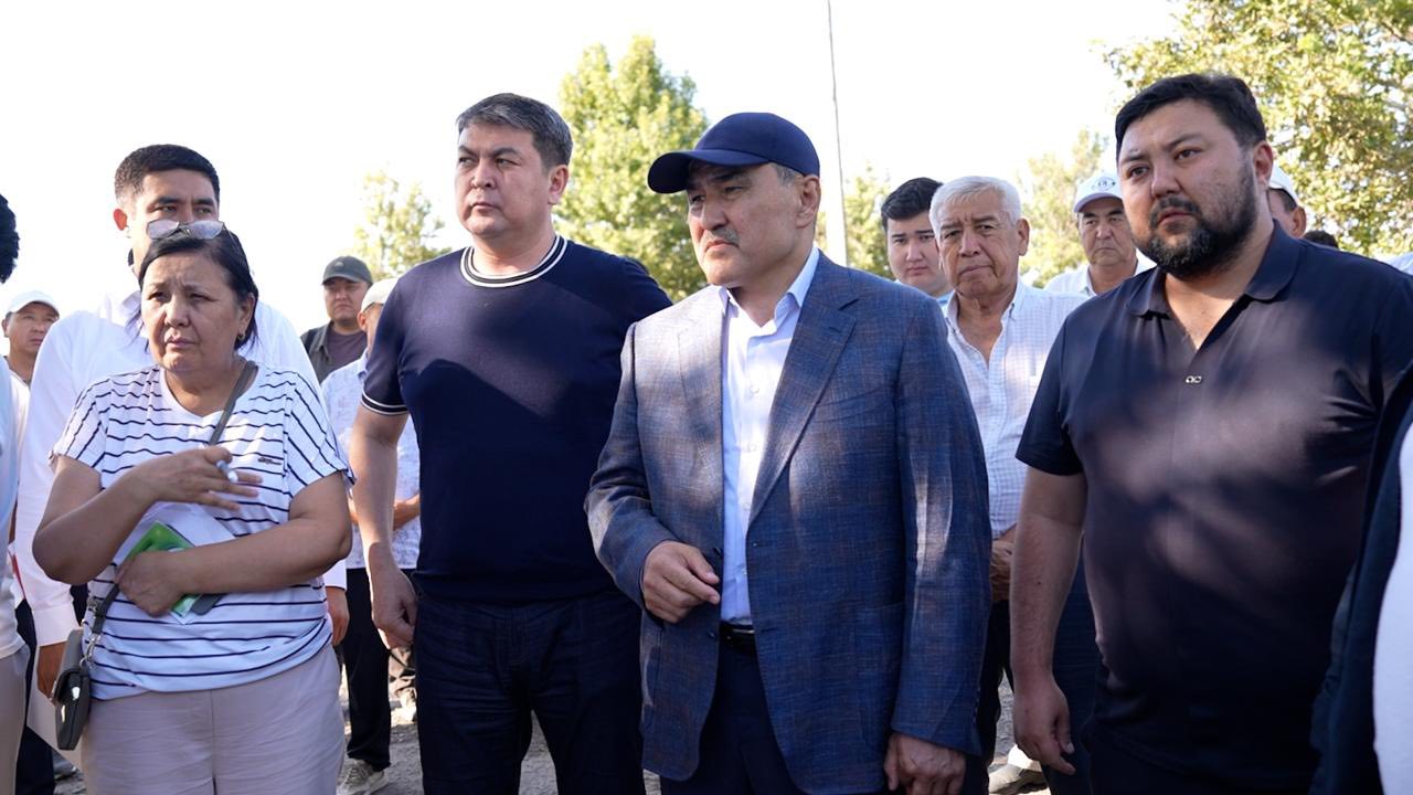 Түркістан облысының Жетісай және Мақтаарал аудандарында 74 587 га егіс алқабы суарылды
