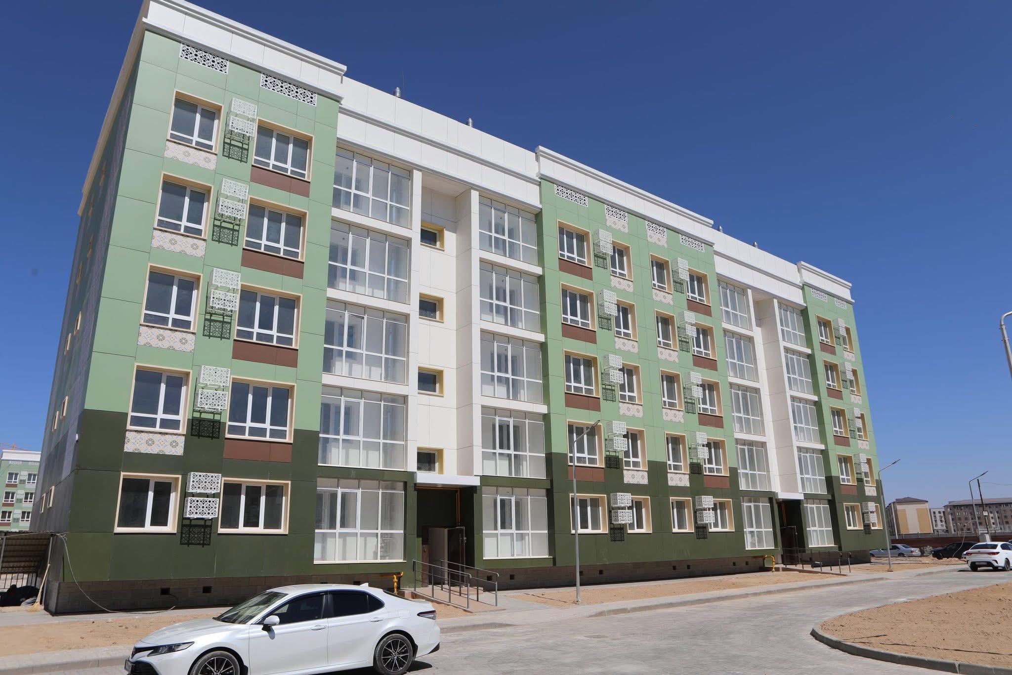 ТҮРКІСТАНДА 800 ПӘТЕРЛІ 20 ТҰРҒЫН ҮЙДІҢ ҚҰРЫЛЫСЫ ҚАРҚЫНДЫ ЖҮРІП ЖАТЫР