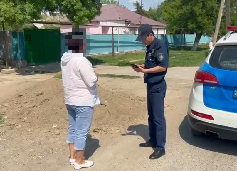 ТҮРКІСТАН ОБЛЫСЫНДА ПОЛИЦЕЙЛЕР "ТАЗА ҚАЗАҚСТАН" АКЦИЯСЫ АЯСЫНДА 17 МЫҢНАН АСТАМ ҚҰҚЫҚБҰЗУШЫЛЫҚТЫ АНЫҚТАДЫ