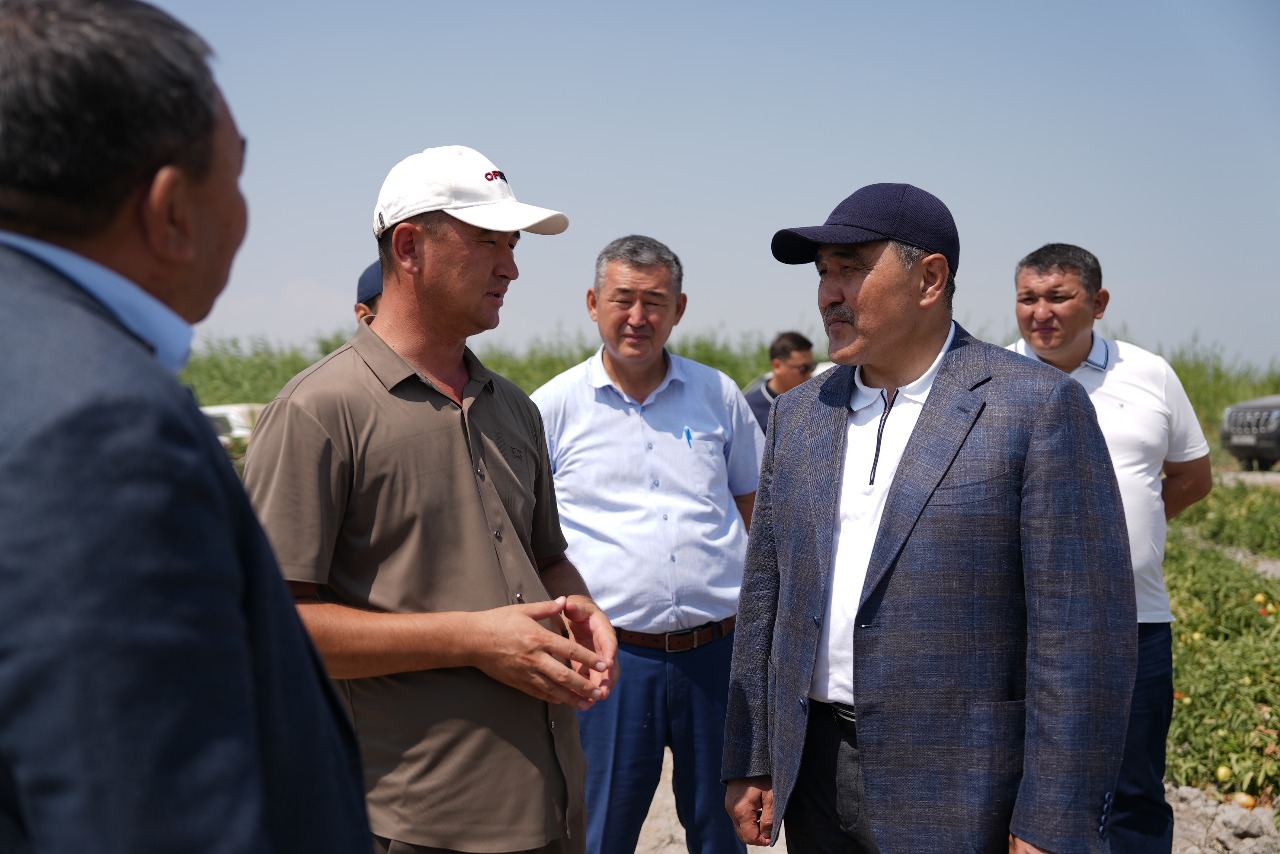 Нұржан Нұржігітов Қызылорда облысының Жаңақорған және Шиелі аудандарындағы суару кезеңінің барысымен танысты