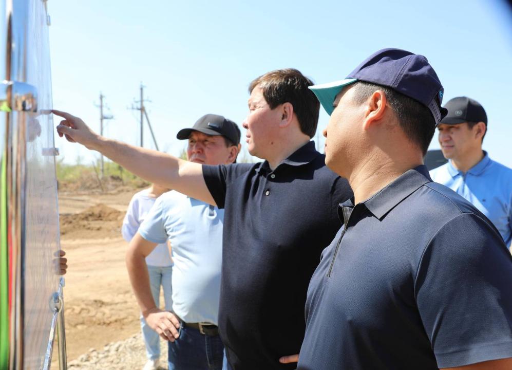 Ғазиза Жұбанова көшесінің жолын қайта жаңарту жұмыстары жалғасуда