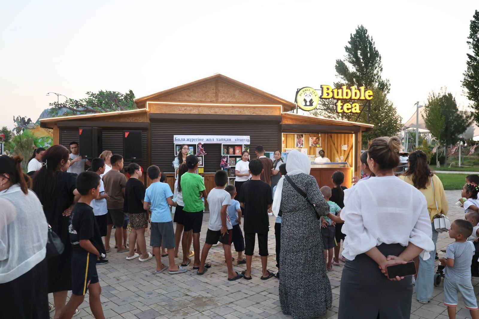 БАЛАЛАР КІТАПХАНАСЫ САЯБАҚТА ІС-ШАРА ӨТКІЗДІ
