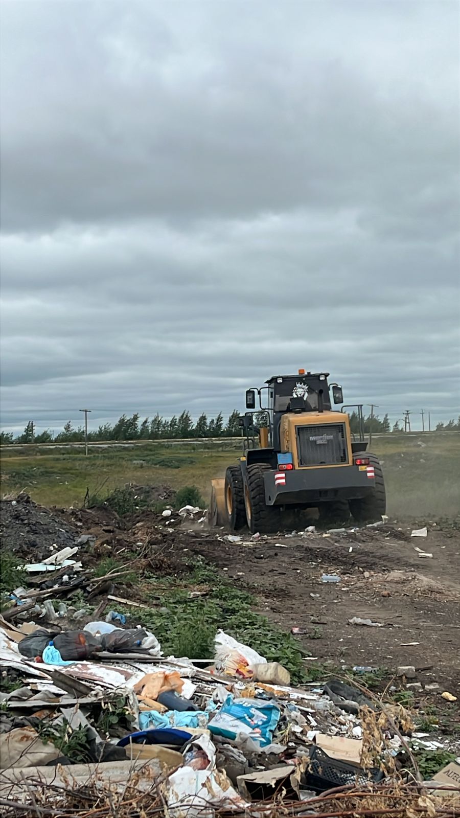 Азат бекетінде ҚТҚ полигонды үймелеу жұмыстары