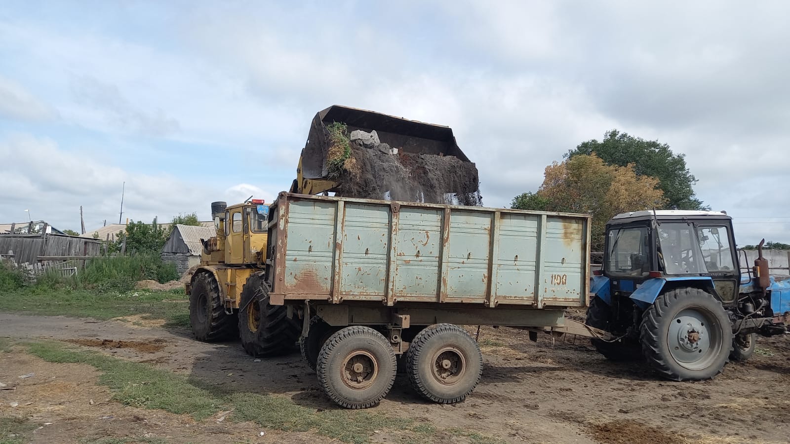 В селе Алчановка проводятся мероприятия по санитарной очистке населённого пункта