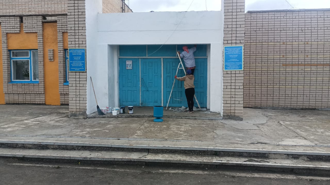 На территории Тельманского сельского округа активно реализуется республиканская экологическая кампания «Таза Қазақстан».