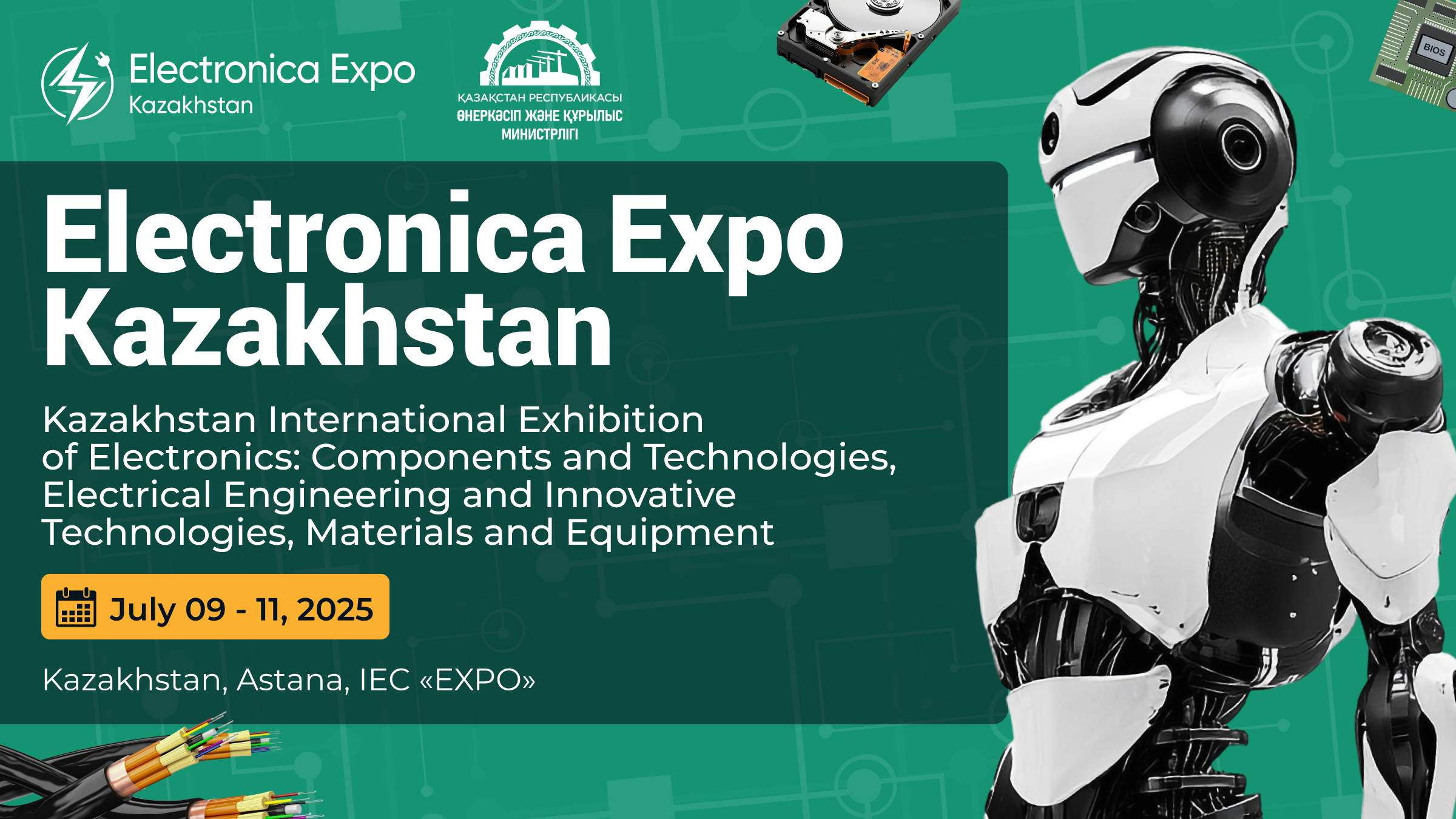 Visit the leading electronics exhibition in Central Asia: Electronica Expo Kazakhstan 2025