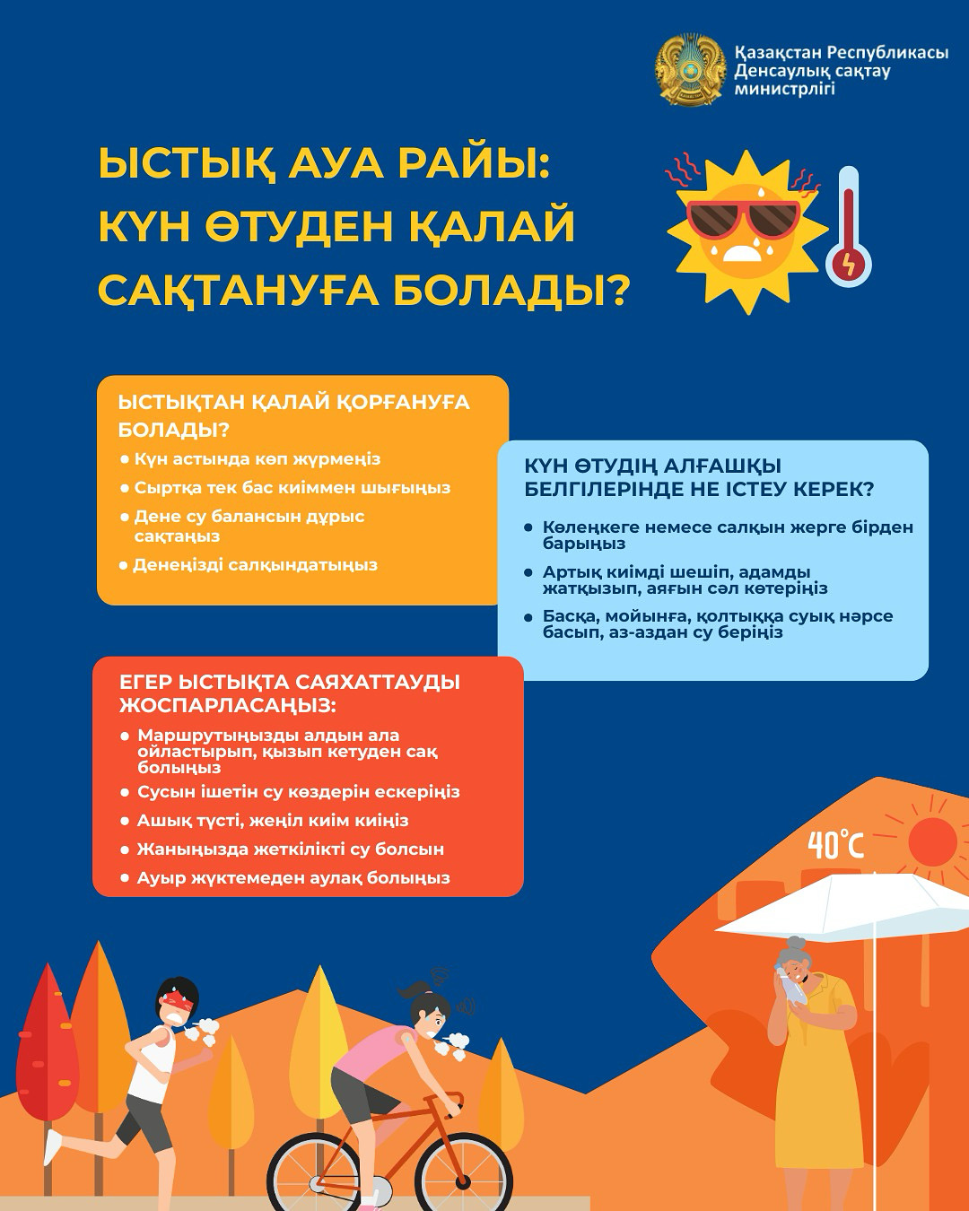 ЫСТЫҚ АУА РАЙЫ: ЫСТЫҚ ӨТУДЕН ҚАЛАЙ САҚТАНУҒА БОЛАДЫ?