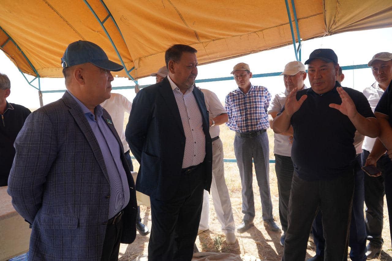 ҚР ПАРЛАМЕНТІ МӘЖІЛІСІНІҢ ДЕПУТАТЫ ҰЛАСБЕК СӘДІБЕКОВ БӘЙДІБЕК АУДАНЫНА ЖҰМЫС САПАРЫМЕН КЕЛДІ