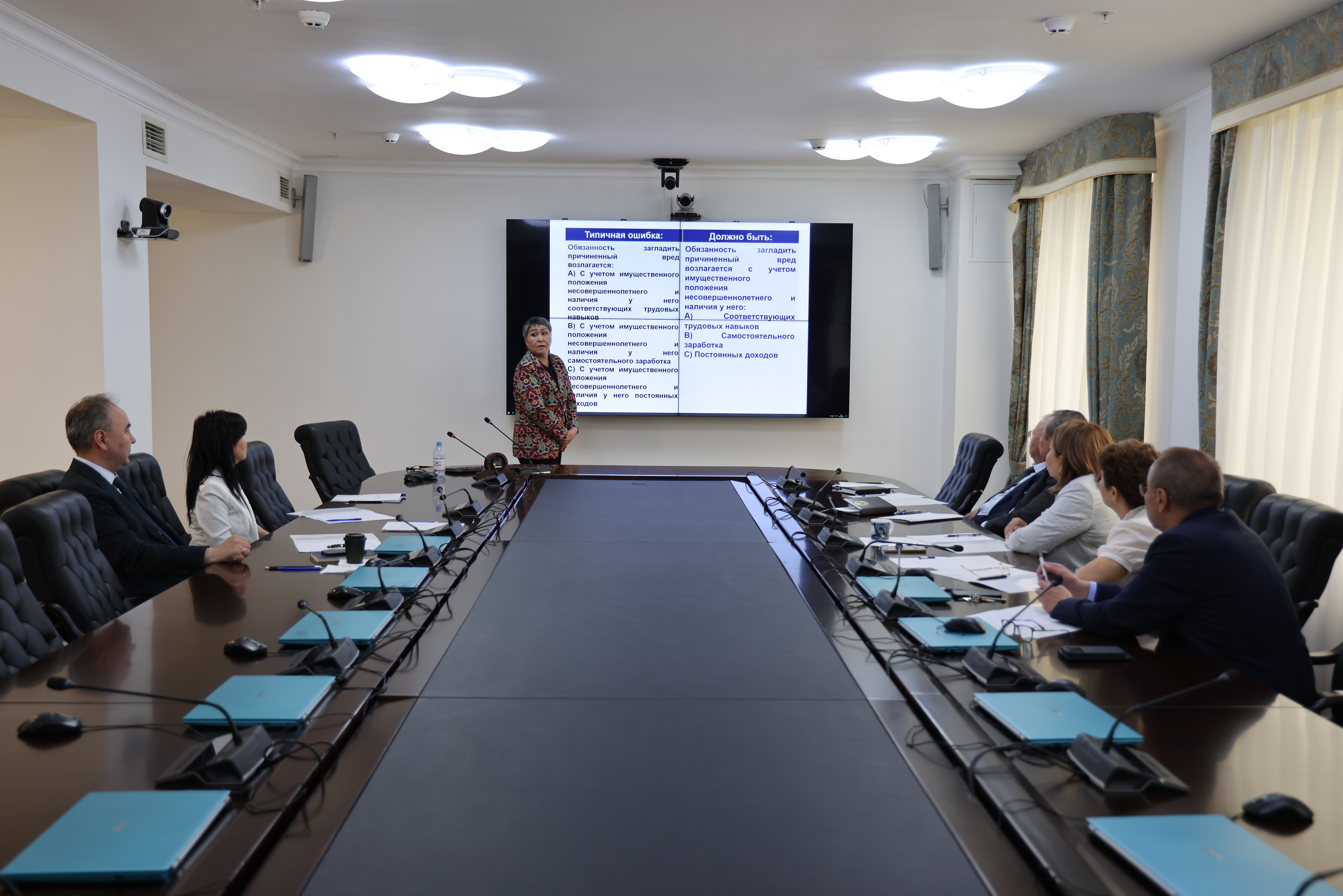 The Supreme Judicial Council of the Republic of Kazakhstan on a constant basis is working on improving the quality of the organization of qualification examinations for judicial candidates