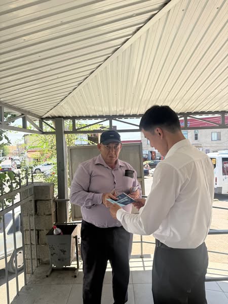 "ЗАҢ МЕН ТӘРТІП – БІЗДІҢ ҰСТАНЫМ!" АТТЫ ТАҚЫРЫПТА ШАРДАРА АУДАНЫНДА АДАЛДЫҚТЫ ДӘРІПТЕУГЕ БАҒЫТТАЛҒАН ШАРА ӨТТІ.