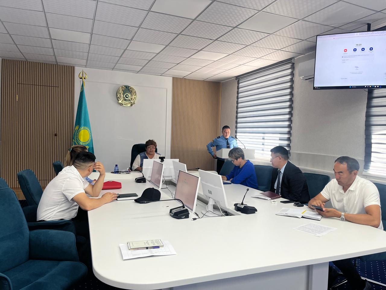 26 июня 2025 года под председательством заместителя акима по социальным вопросам, председателем комиссии А.К. Бектасовой состоялось очередное заседание консультативно–совещательного органа по содействию деятельности учреждений, исполняющих уголовные наказания и иные меры уголовно–правового воздействия, а также  организации социальной и иной помощи лицам, отбывшим уголовные наказания. Комиссия рассмотрев материалы и заслушав информации докладчиков, приняла соответствующие рекомендации.
