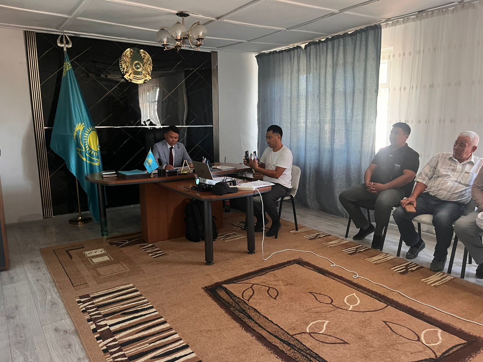 Жанама ауылында қоғамдық тыңдау өтті