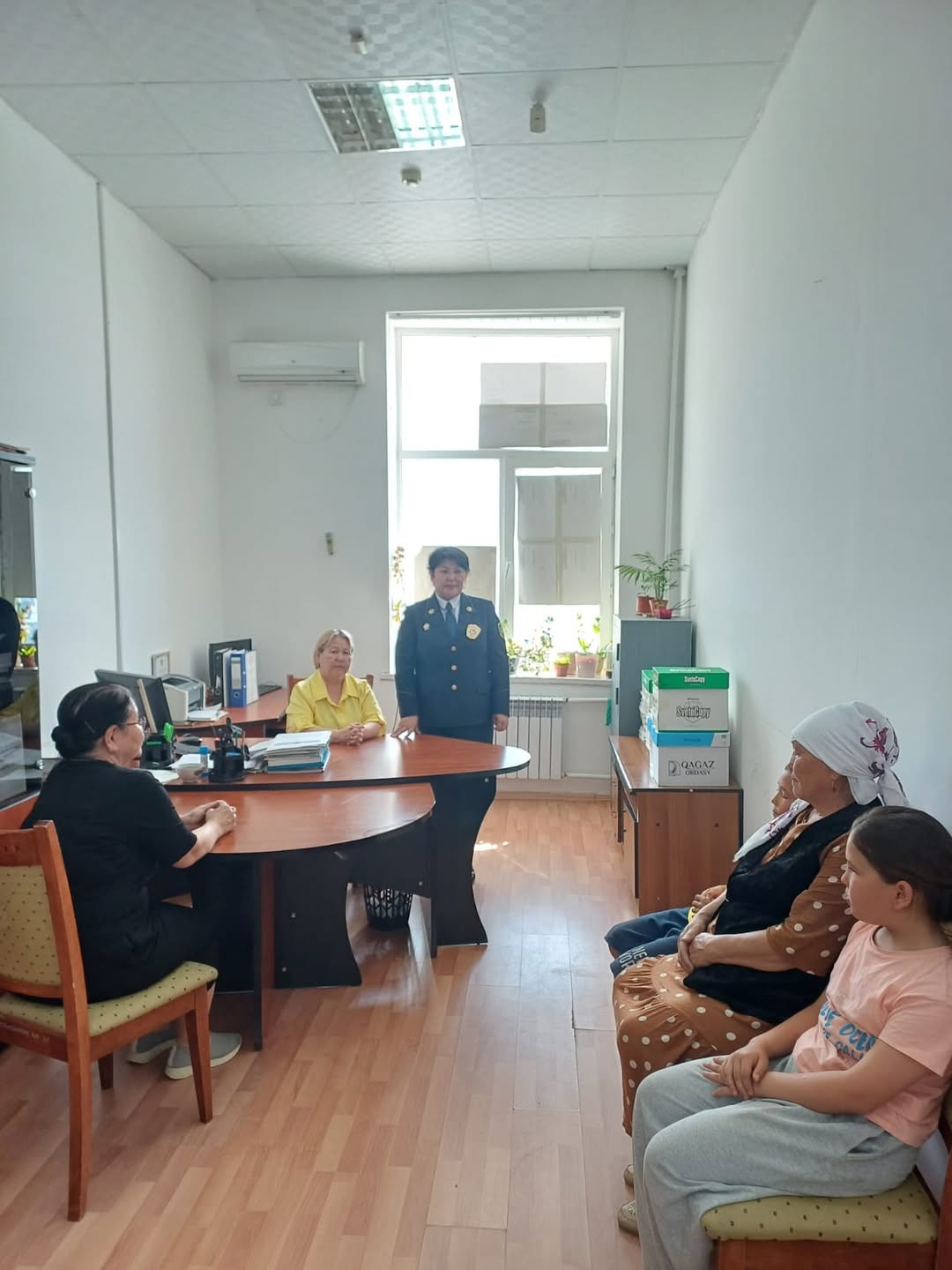 Азаматтарға қабылдау өткізілді