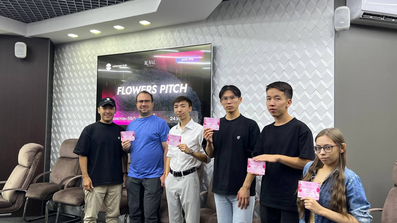 Премьера Flowers Pitch в Oskemen Hub