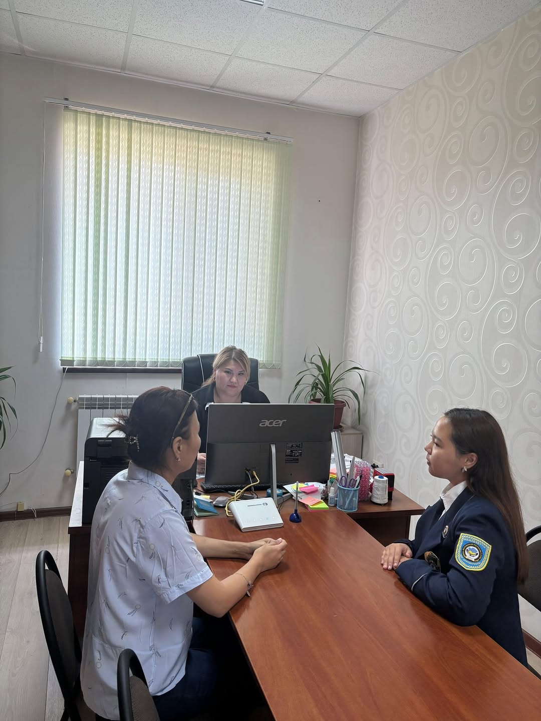 Азаматтарға қабылдау өткізілді