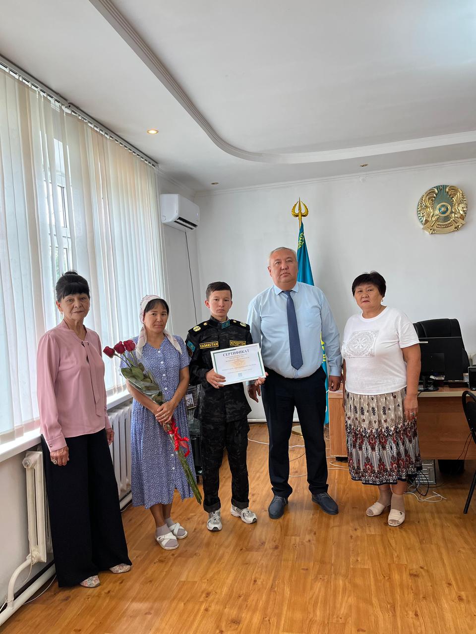 Әскери қызметін өткеріп келген сарбазымыз Жеткерген Жасұлан жоғарғы оқу орнынының грант иегері атанды