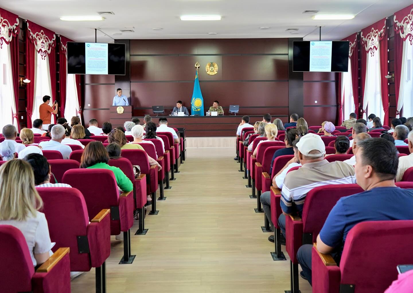 В КЕНТАУ СОСТОЯЛОСЬ РАСШИРЕННОЕ СОВЕЩАНИЕ ПО ПОЖАРНОЙ БЕЗОПАСНОСТИ