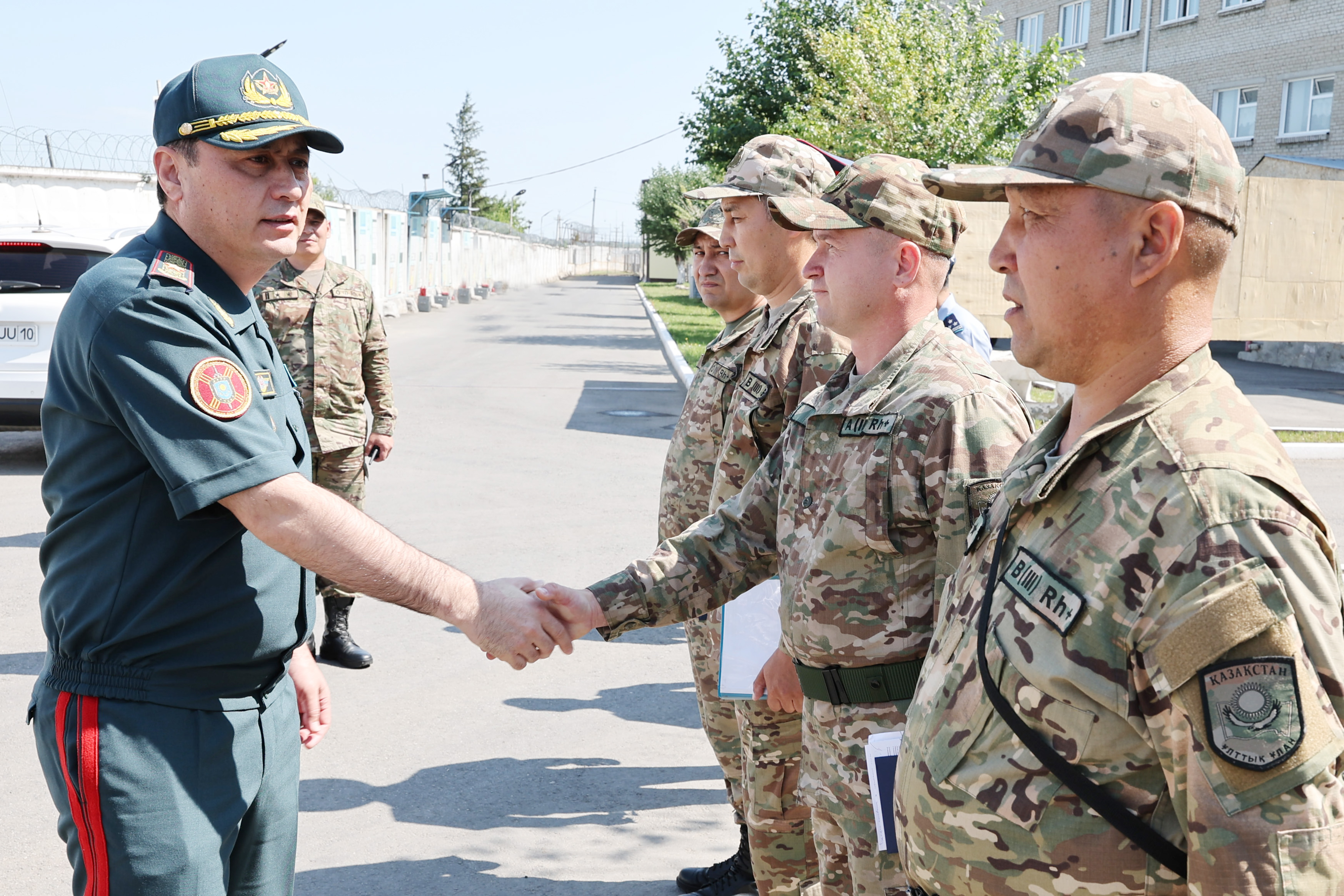 Ұлттық ұлан Бас қолбасшысы Қостанайдағы әскери бөлімге барды