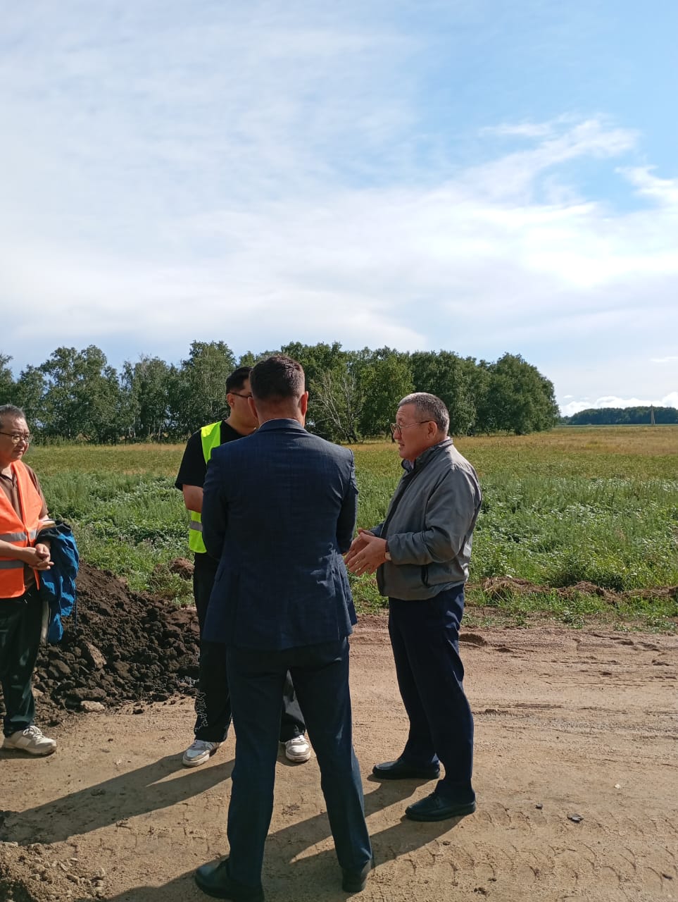Средний ремонт автомобильной дороги "Ерназар-Наумовка".