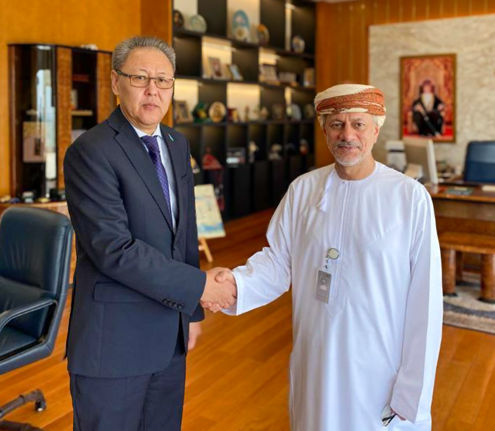 The Issues of Enhancing Investment Cooperation were Discussed with the President of Oman Investment Authority