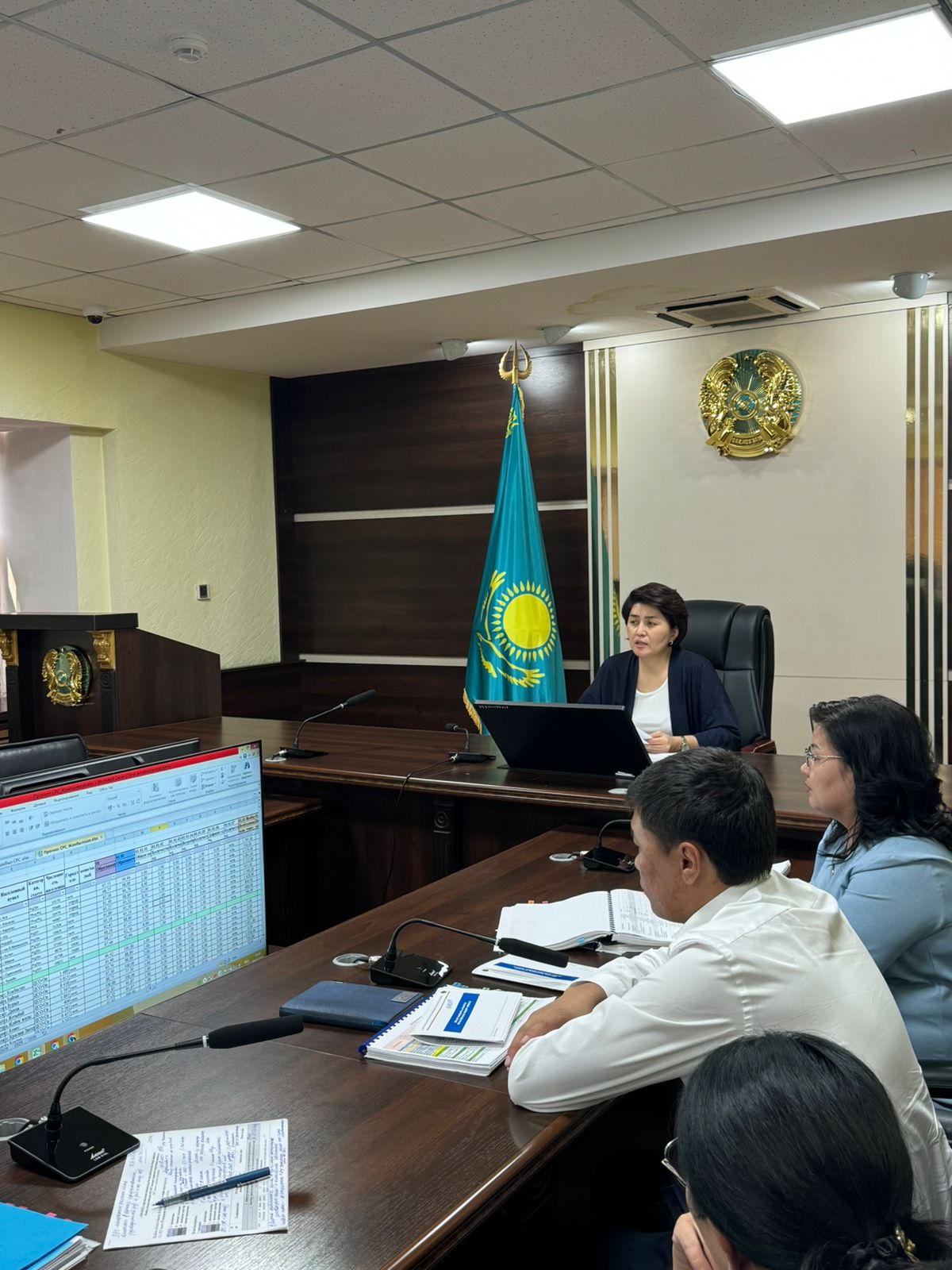 Басқарма басшысының төрағалығымен Түйінді ұлттық индикаторлардың жоспарлы мәндерін айқындау мәселесі талқыланды