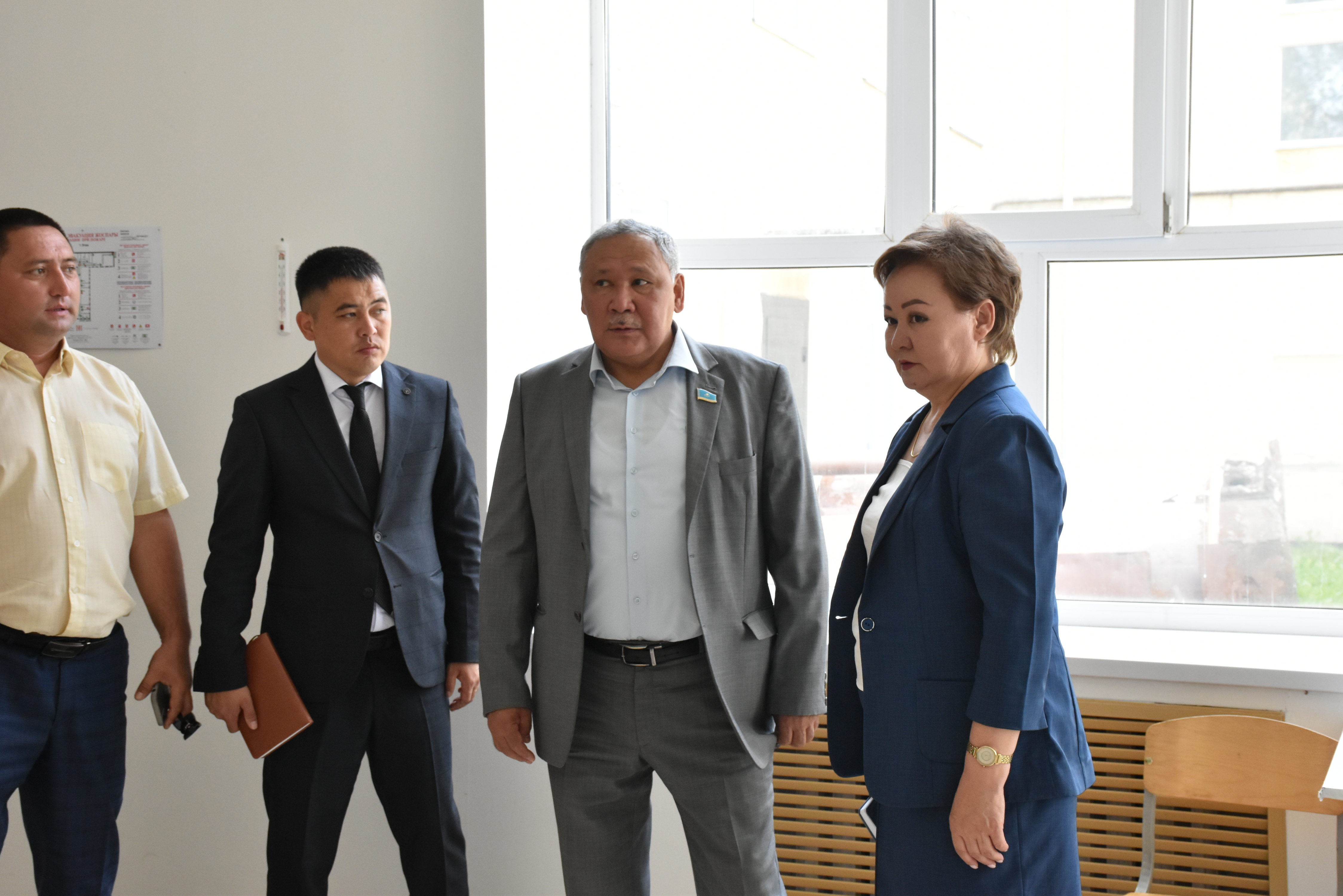 Ақмола облысынан ҚР Парламенті Сенатының депутаты Талғат Тұрлыбекұлы Жұнусов жұмыс сапарымен Шортанды ауданына келді.