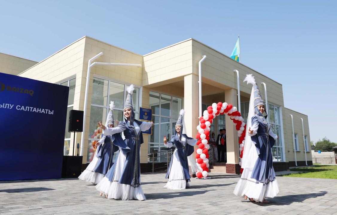 Байзақ ауданы Мырзатай ауылында мәдениет ошағы ашылды