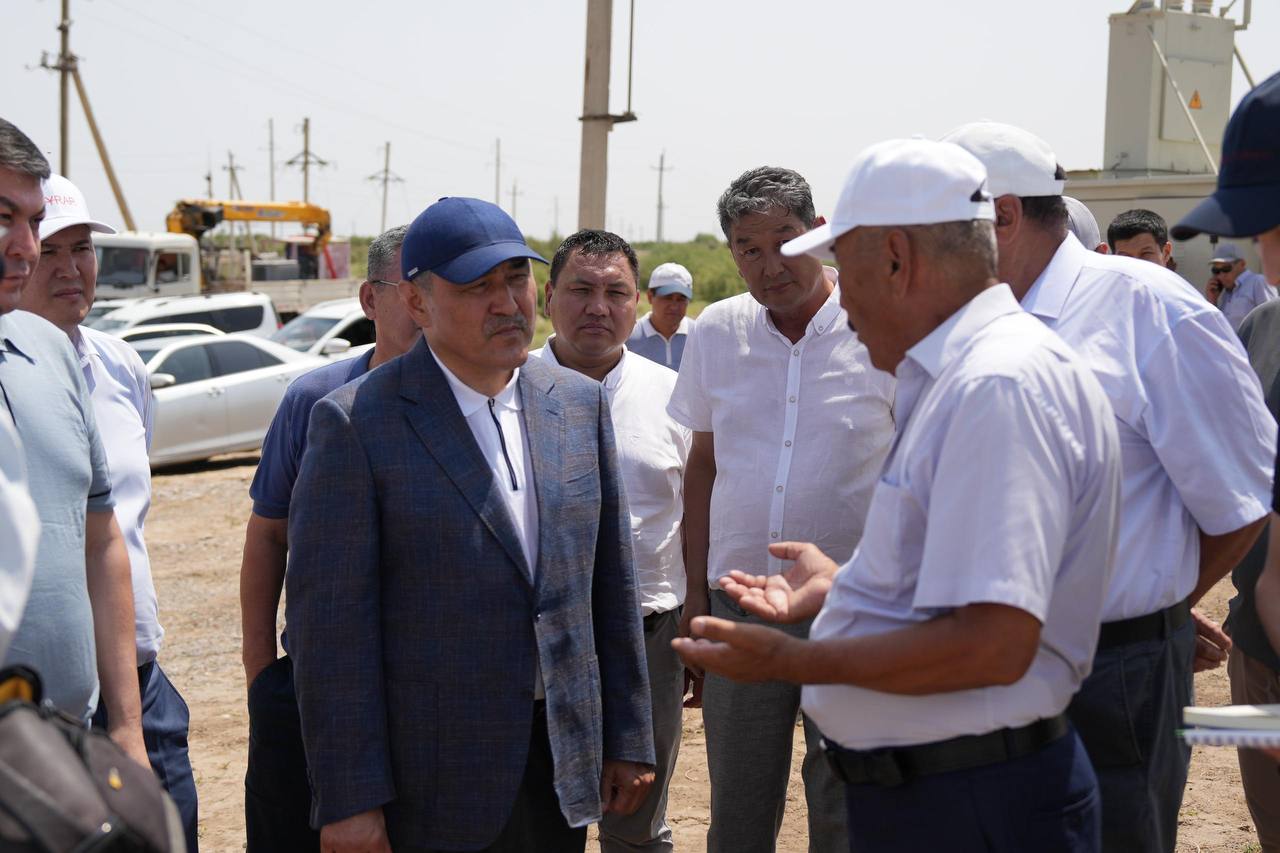 Шардара ауданында 38 мың тұрғынды сапалы ауызсумен қамтитын топтық су құбыры салынып жатыр