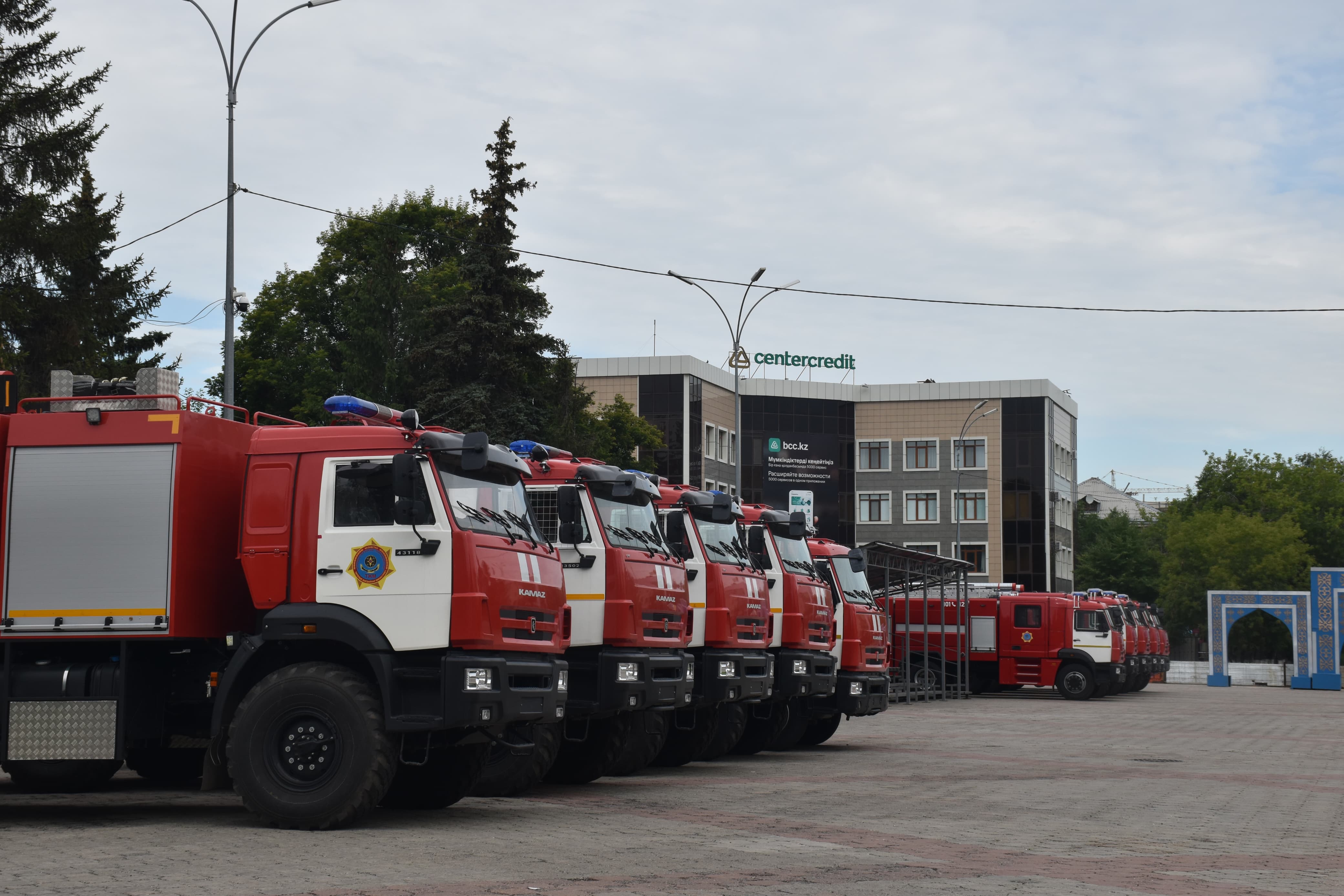 ТЖМ басшысы СҚО құтқарушыларына жаңа техниканың кілттерін табыстады
