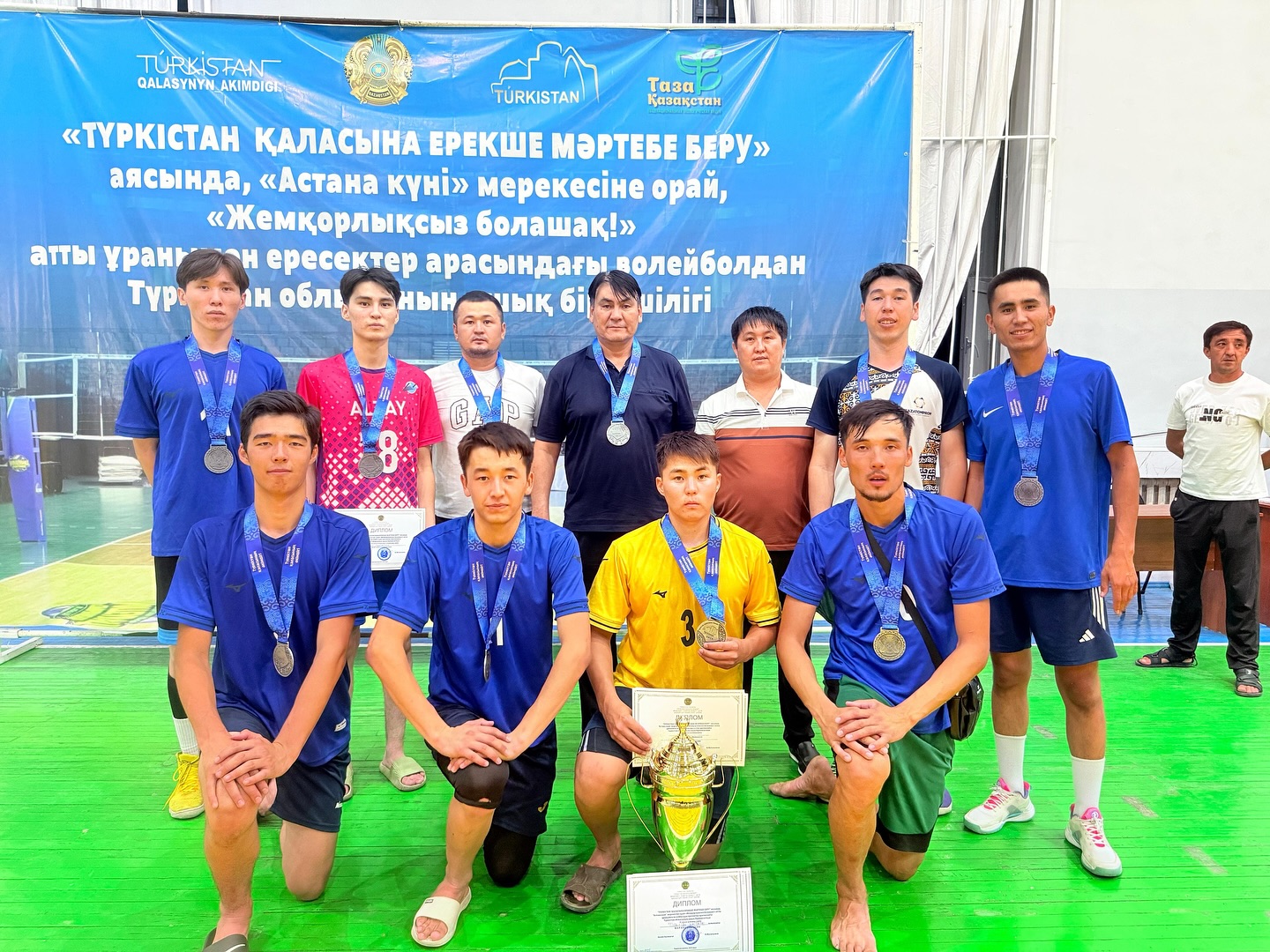 ВОЛЕЙБОЛДАН ОБЛЫСТЫҚ АШЫҚ БІРІНШІЛІК ӨТТІ