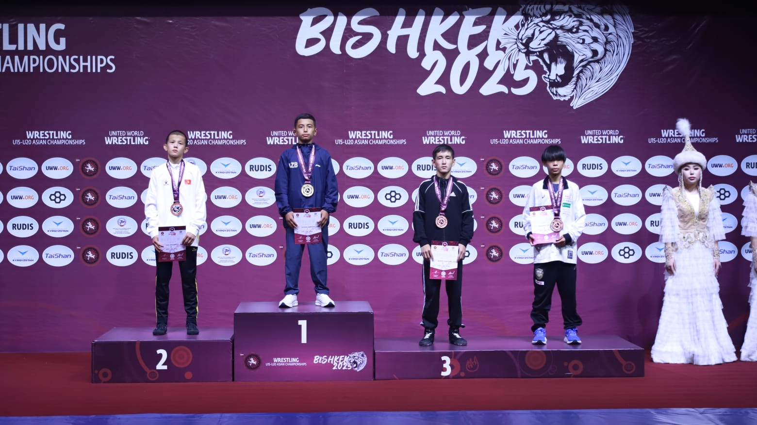 Жамашбек Бекжан Азия чемпионатының қола жүлдегері