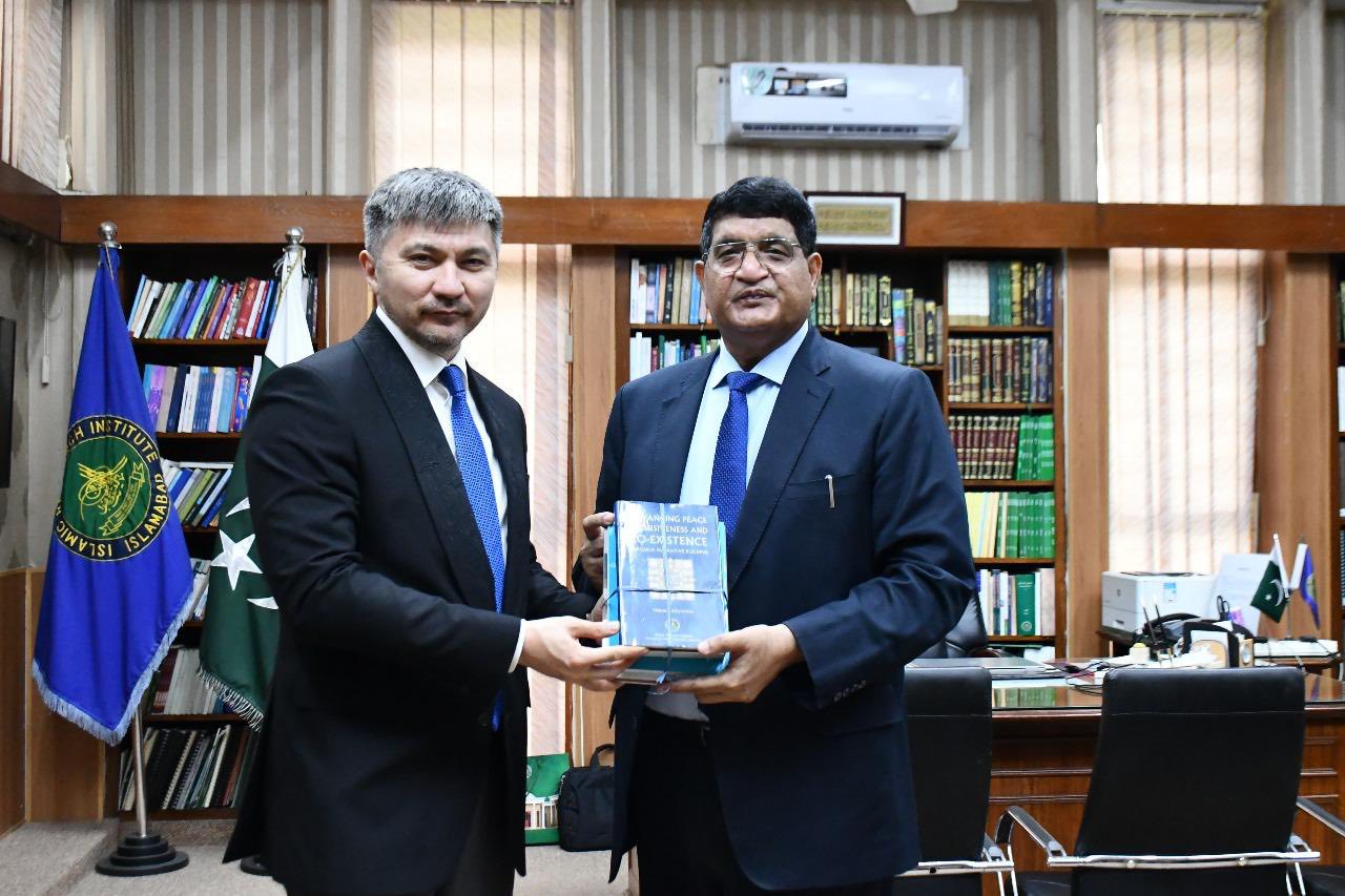 Ambassador of Kazakhstan Met with Head of the Islamic Research Institute, Professor Dr. Muhammad Zia-ul-Haq