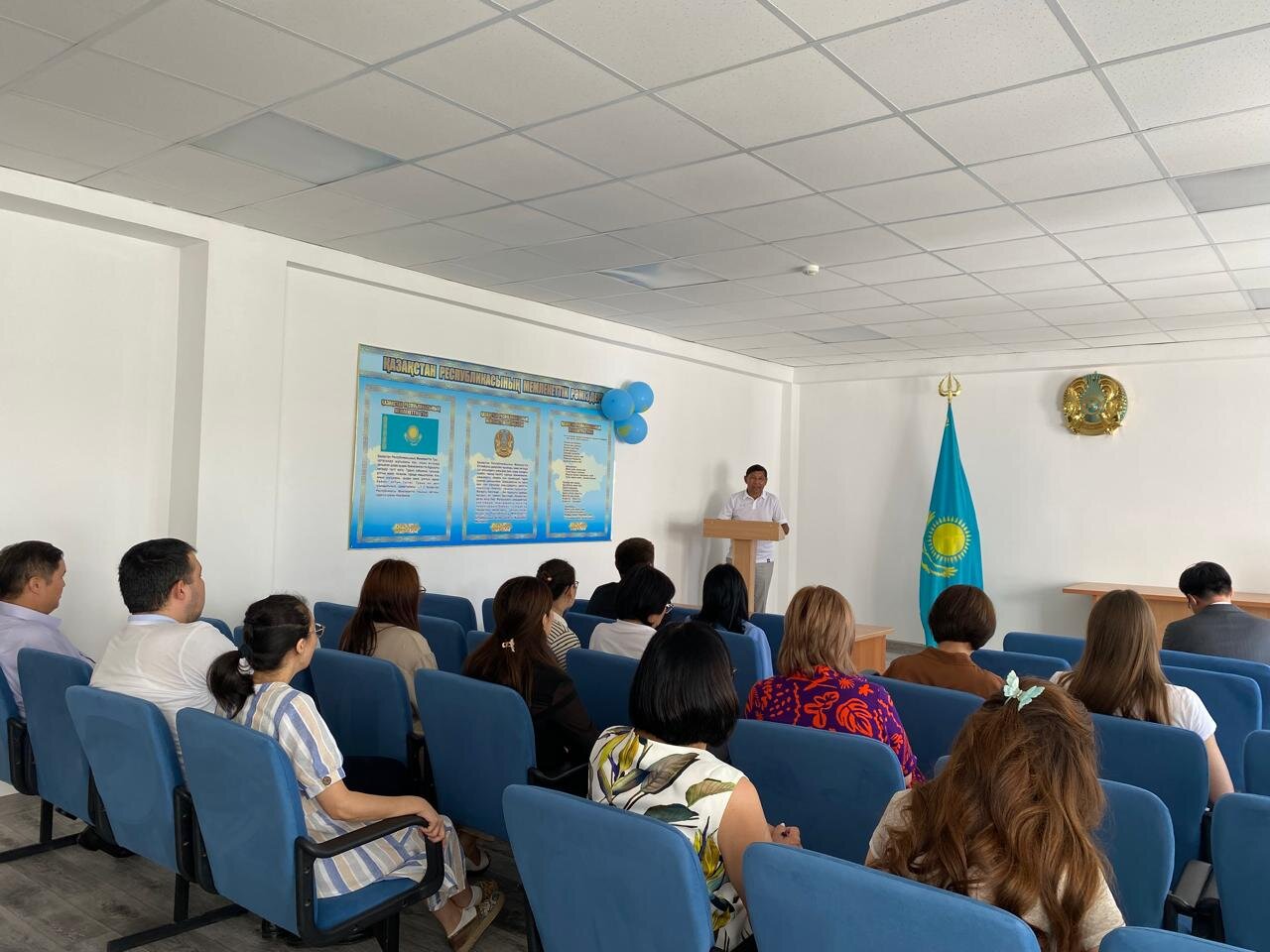Департаменттің Әдеп жөніндегі уәкілі Ж.Қ.Мұликова «Мемлекеттік қызметшілерді деструктивті діни ағымдардың қызметіне тартуға жол бермеуге бағытталған профилактикалық жұмыстарды жүргізу» тақырыбындағы семинарға қатысты