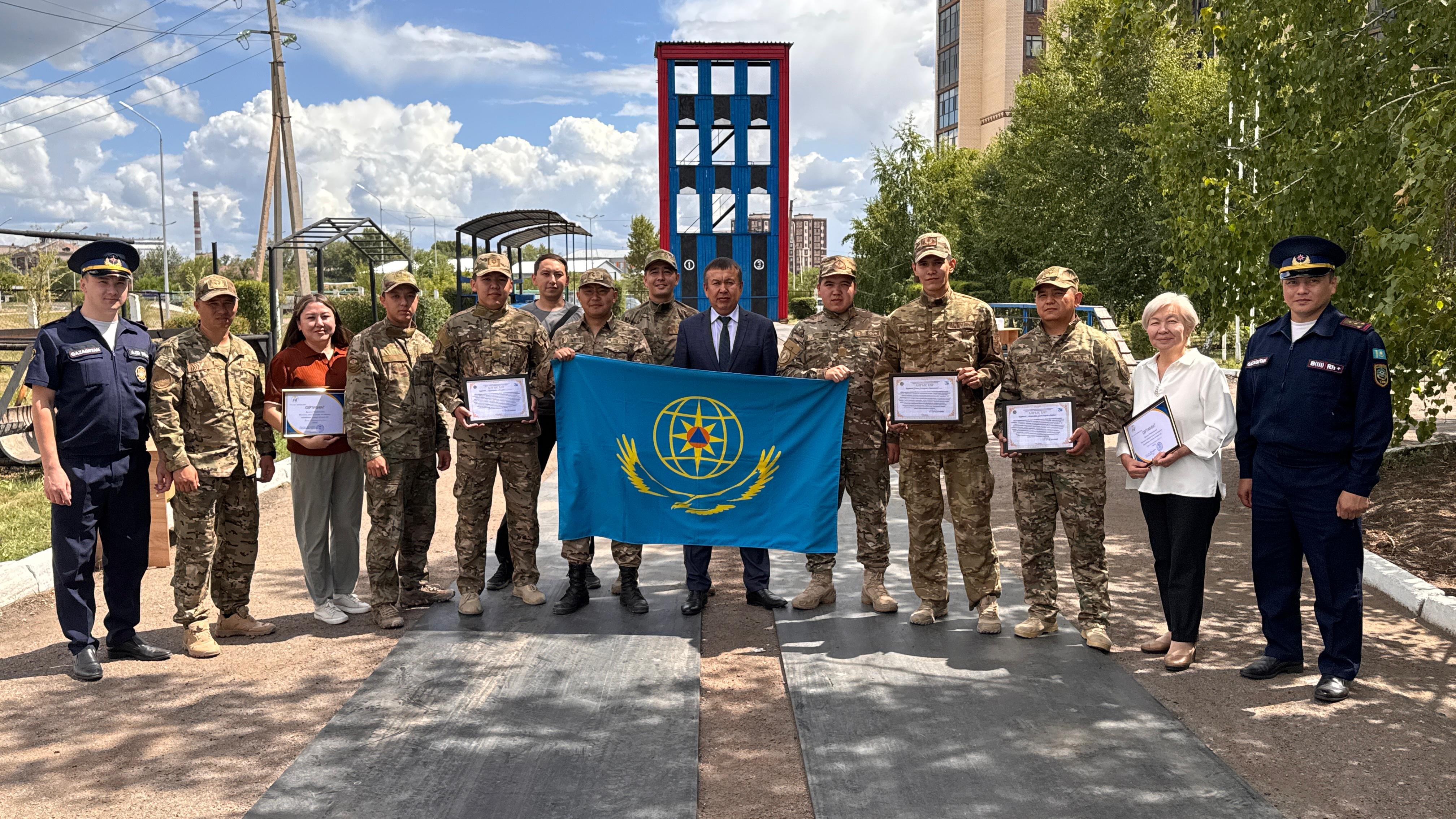 Необычные состязания прошли в Кокшетау