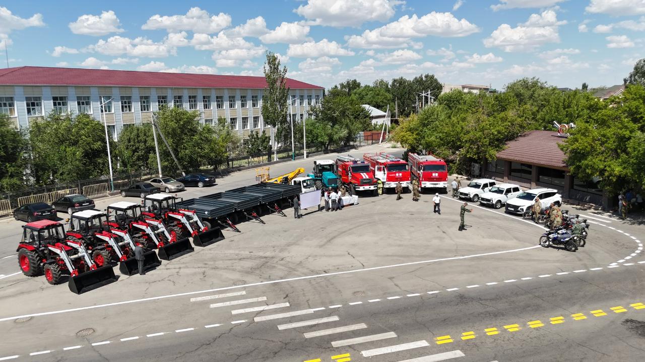 Лесохозяйственные учреждения обеспечены специализированной техникой