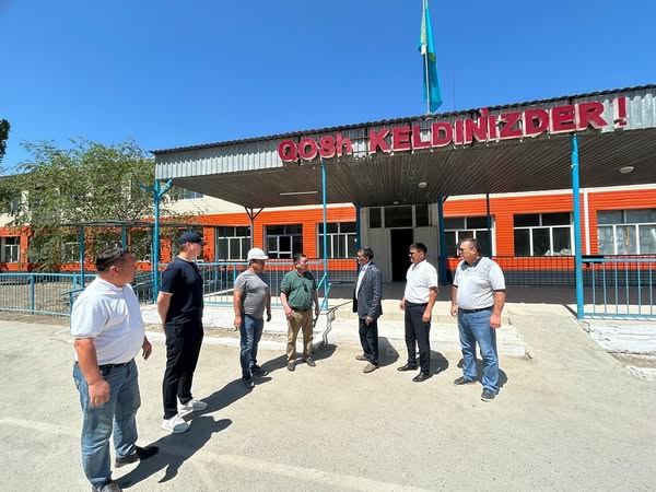 Сырдария ауданында салынып жатқан құрылыс нысандарына мониторинг жұмыстары жүргізілді.