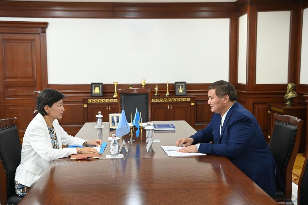 Аймақ басшысы БҰҰ өкілі Саранго Раднарагчамен кездесті