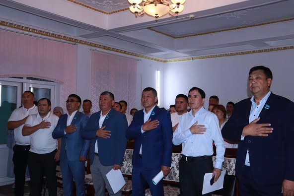 “AMANAT” ПАРТИЯСЫ ЕСЕП БЕРІП, ЖАҢА ҚҰРАМ БЕКІТТІ