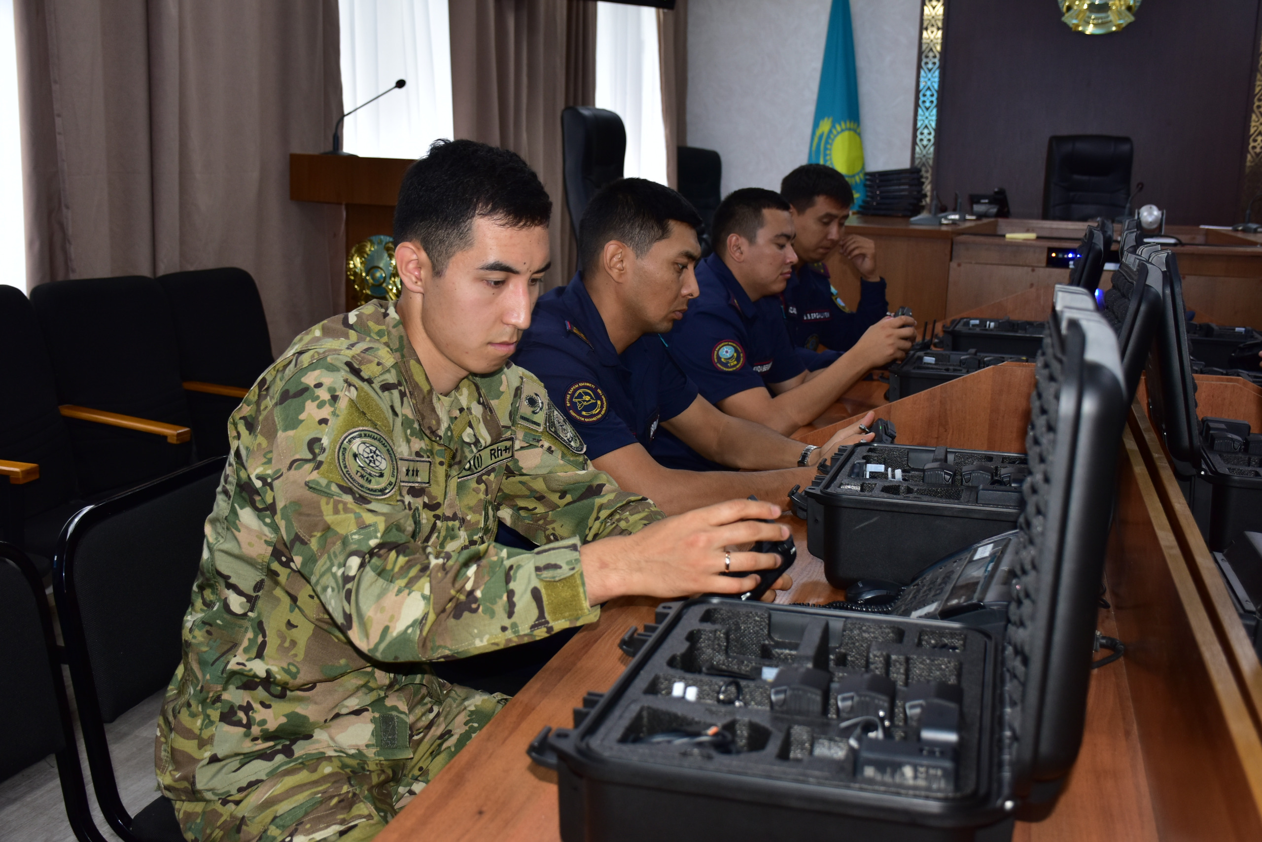 СҚО-да құтқарушылар төтенше жағдайлар кезінде дрондарды қолдануға үйренді