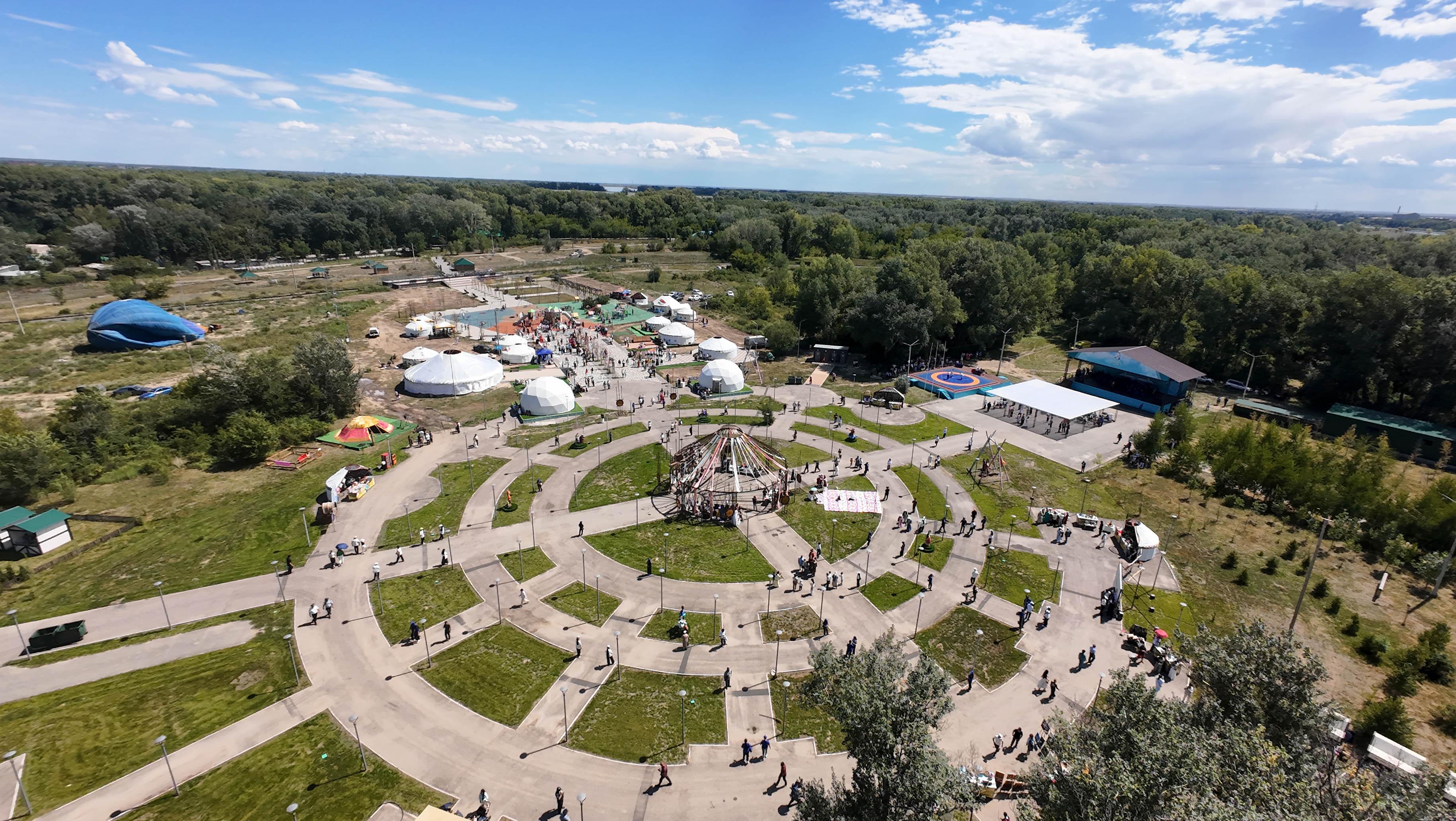 Семей қаласындағы Бейбітшілік аралында этноауыл ашылды