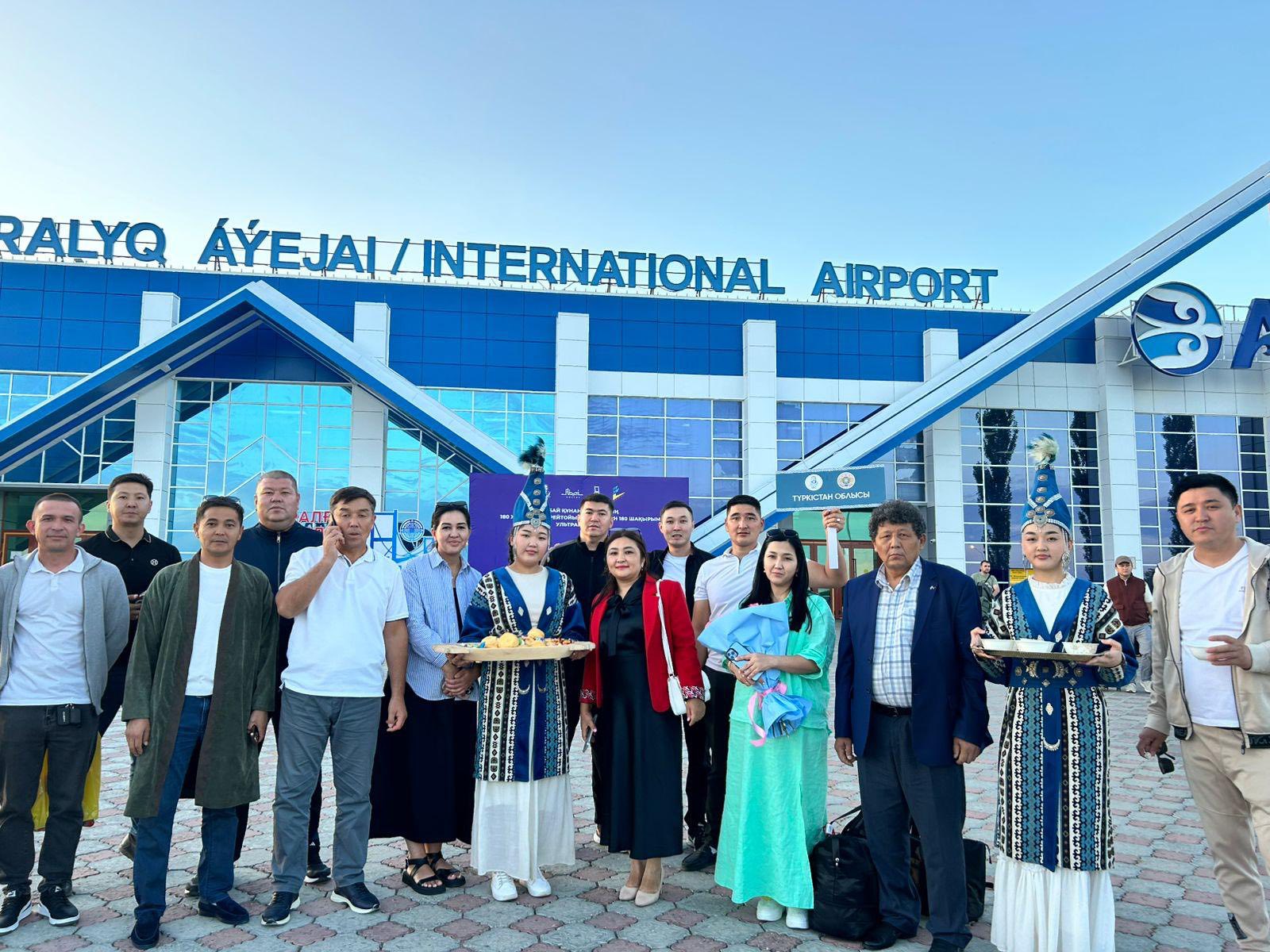 ТҮРКІСТАНДЫҚ ДЕЛЕГАЦИЯ АБАЙ ЕЛІНДЕ