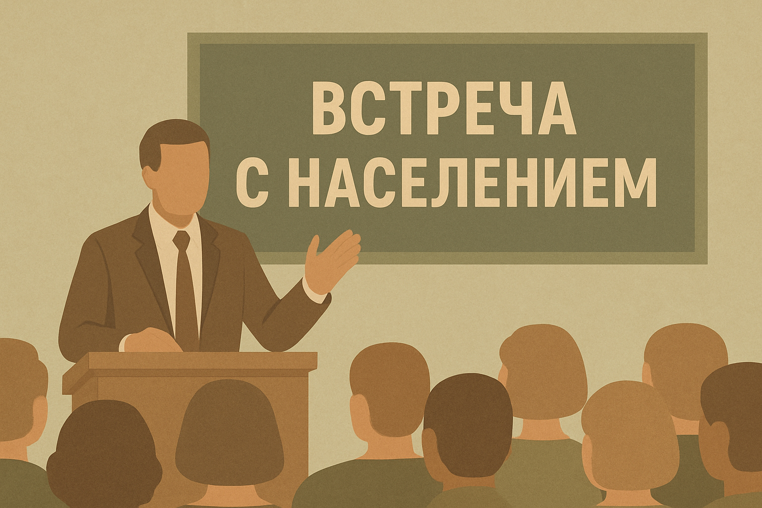 Объявление! Уважаемые жители, села Мирное!