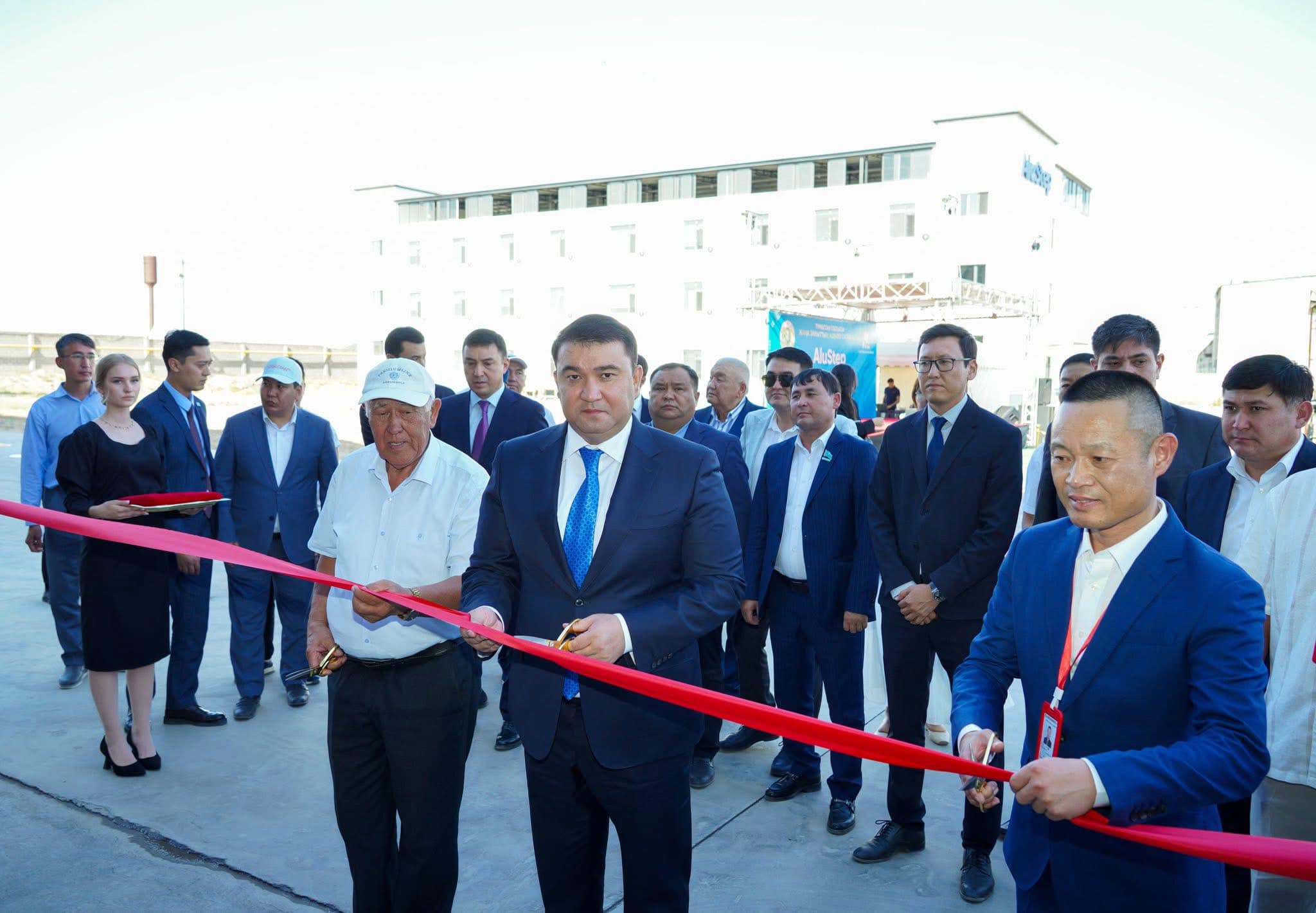 В ТУРКЕСТАНСКОЙ ОБЛАСТИ ОТКРЫЛСЯ СОВРЕМЕННЫЙ ЗАВОД ПО ПРОИЗВОДСТВУ АЛЮМИНИЕВЫХ ИЗДЕЛИЙ