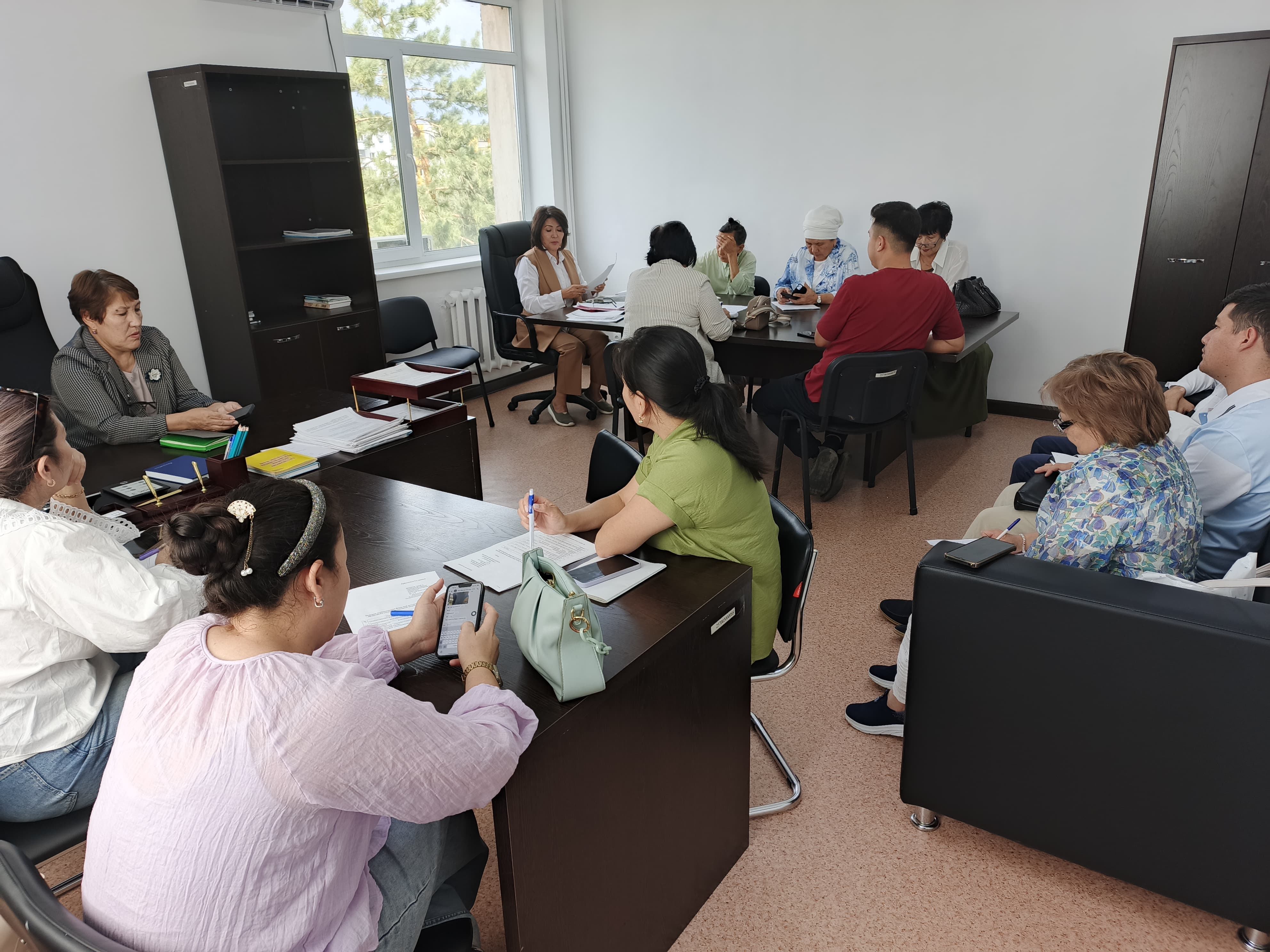 Медициналық-әлеуметтік сараптама мәселелері бойынша кеңес өткізілді.