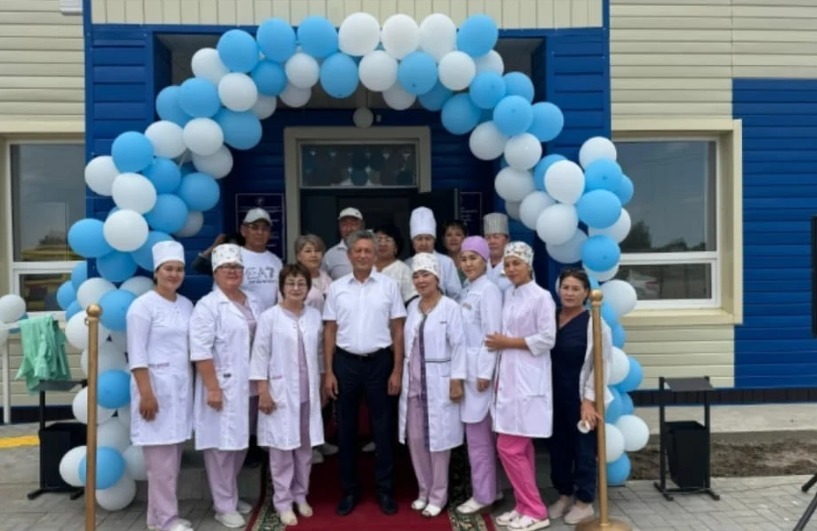 🔹Дөңши ауылында жаңа медициналық пункт ашылды