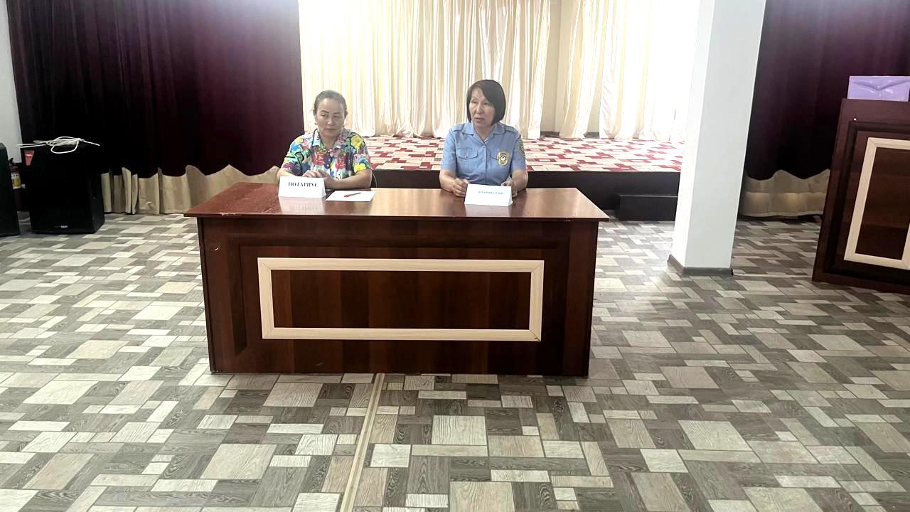 Туркестан ауылдық округіне қарасты Үшбас ауылының тұрғындарын қабылдау жүргізілді