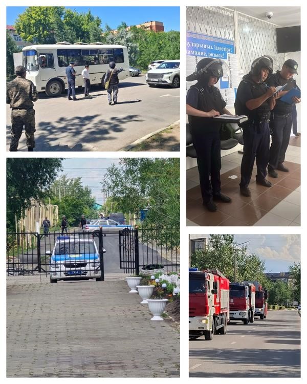 Қостанай облысында терроризмге қарсы күрес жөніндегі қалалық және аудандық жедел штабтарымен оқу эксперименттерін өткізу туралы